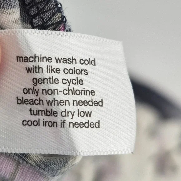 Lane Bryant Navy Ombre Floral Maxi Dress 22/24 2X Smocked Boho Beach Sundress - Picture 16 of 16